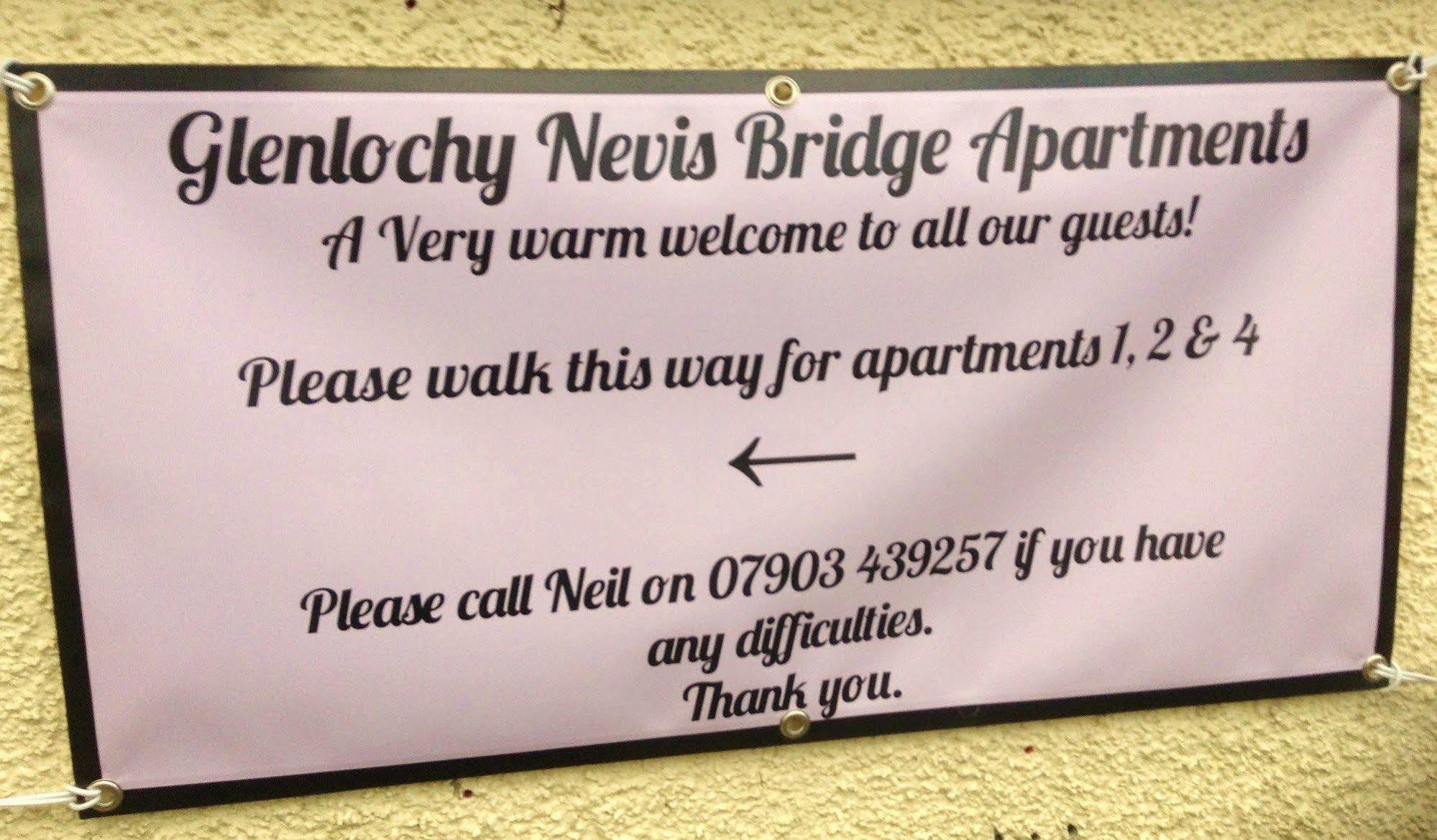 Glenlochy Nevis Bridge Apartments Fort William Exterior photo